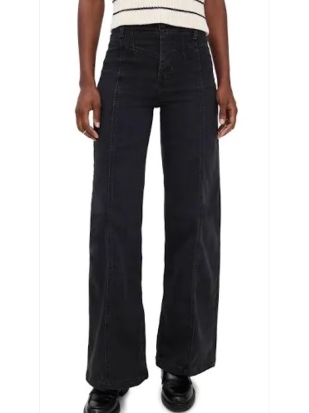 Free People 27 Libre Wide Leg Jeans - Picture 2 of 12